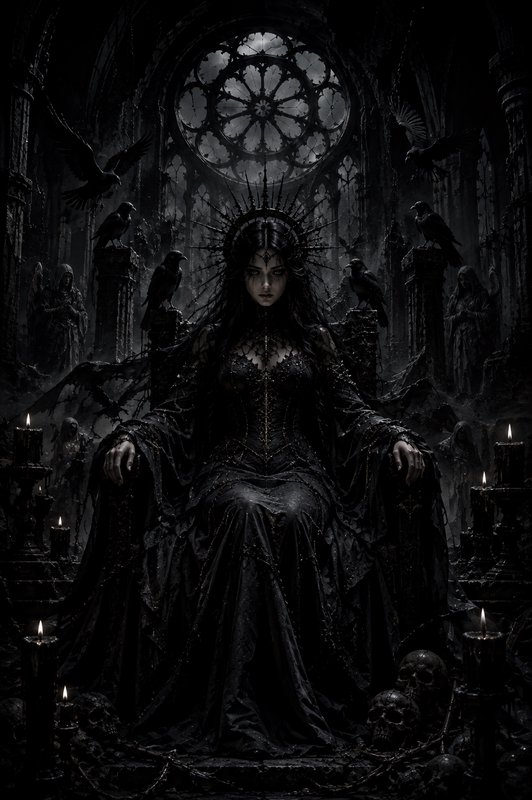 🖤 Queen of the Hollow Cathedral