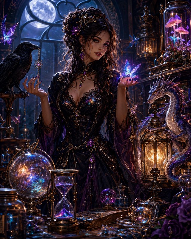 She collects the things the night forget