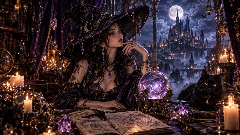 The Witch’s Midnight Atelier ✨🌙🧙‍♀️
