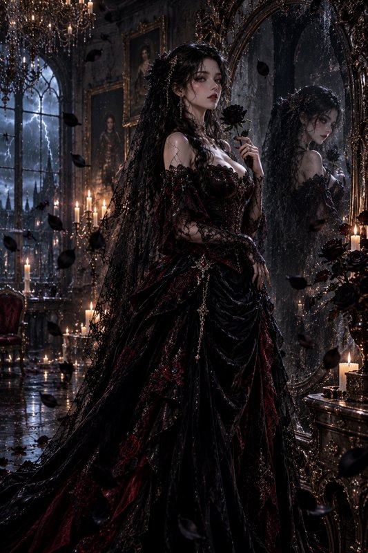 The Widow of the Black Rose 🥀🖤