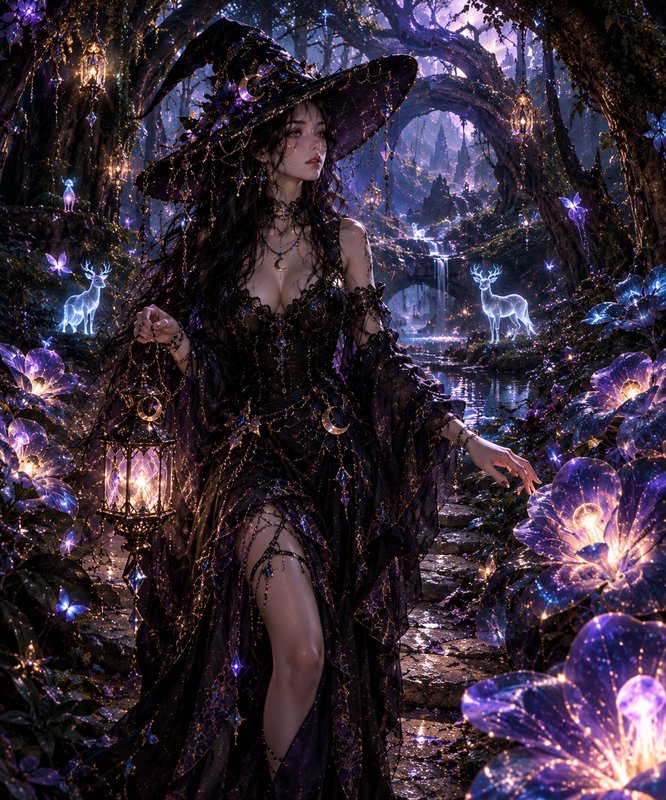 The Witch of the Celestial Realm 🌌🧙‍♀️