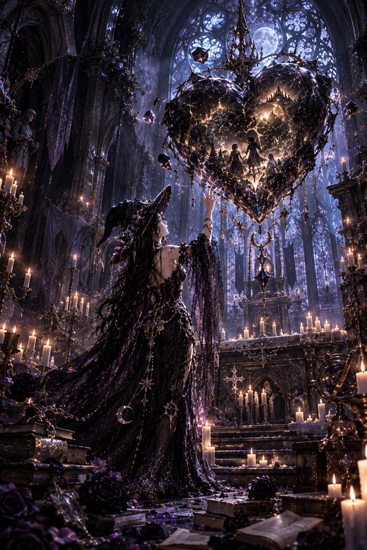 The Heart of the Forgotten Chapel 🖤🕯️�