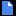 Glowing blue document file icon with a folded top page corner, displayed against a dark blurred b...