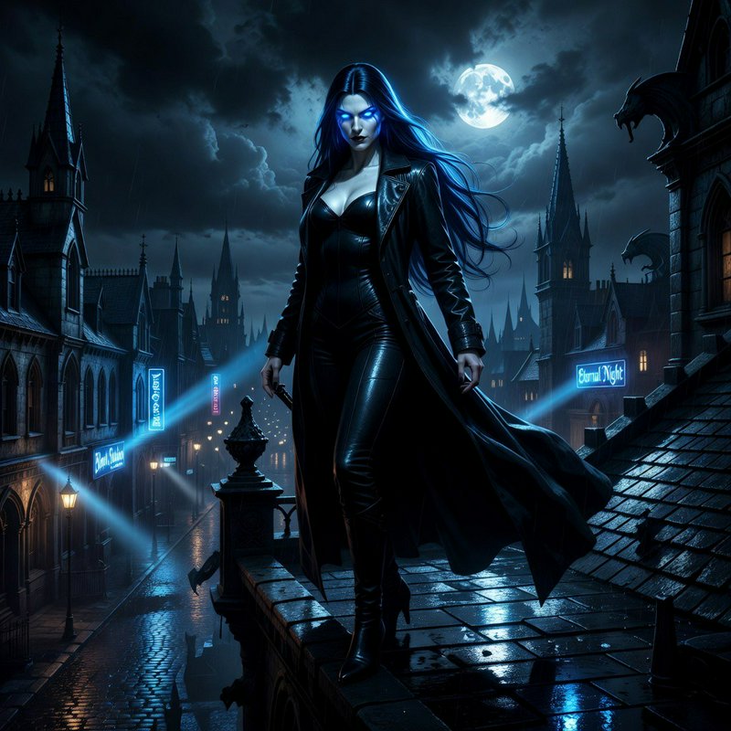 Dark or Deadly Beauties.  Selene, Malefi