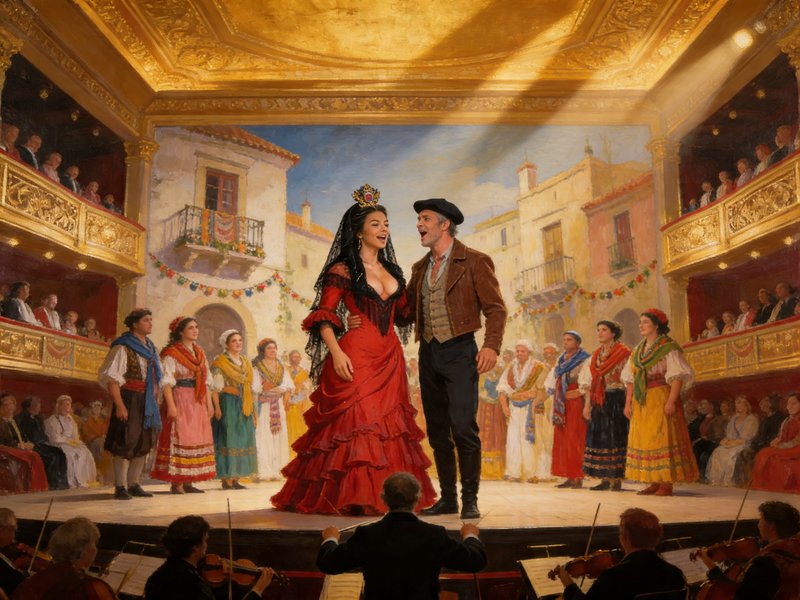 A vivid, classical-style painting captures a celeb | standartis on ...