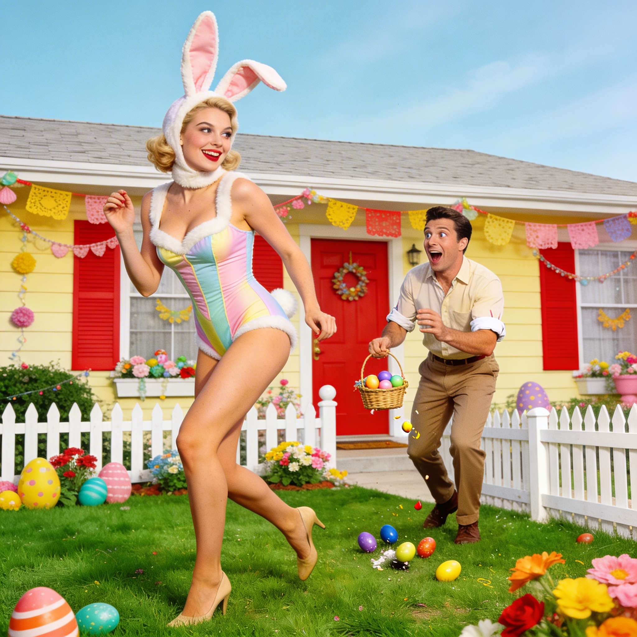 My Easter Bunny Babe