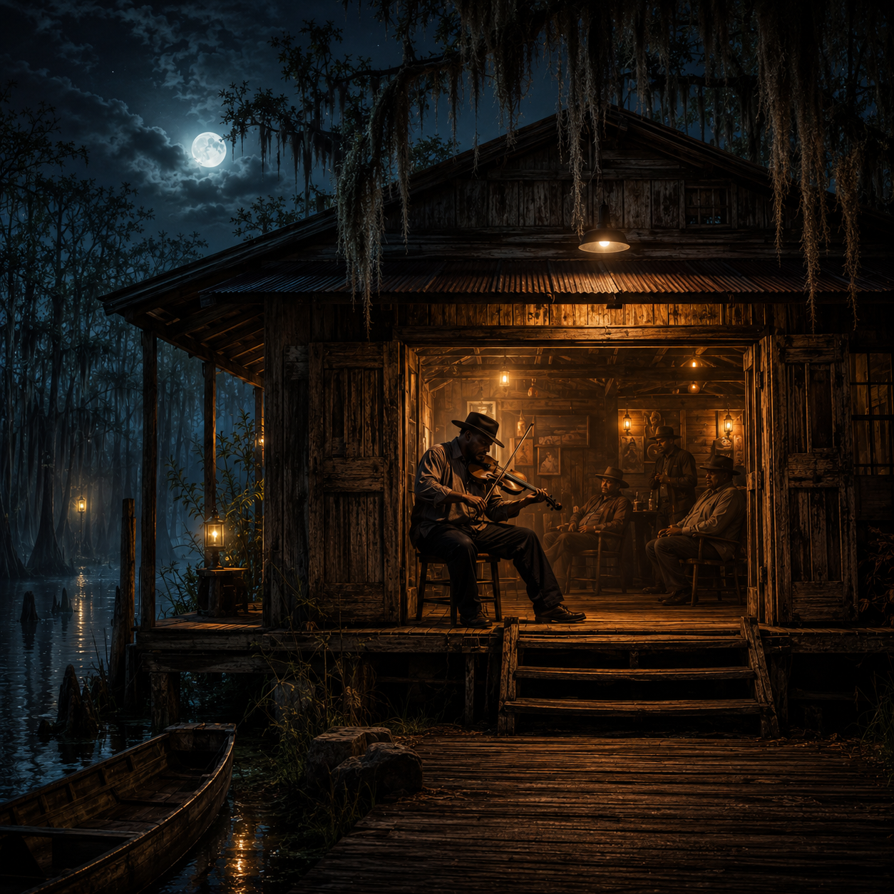 Bayou After Dark