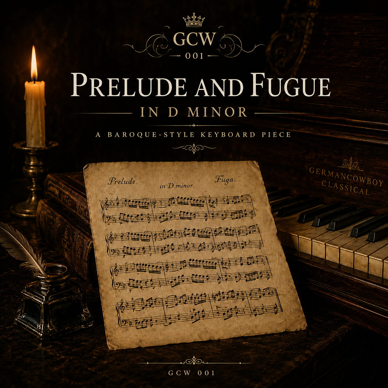 Prelude and Fugue in D Minor, GCW 001