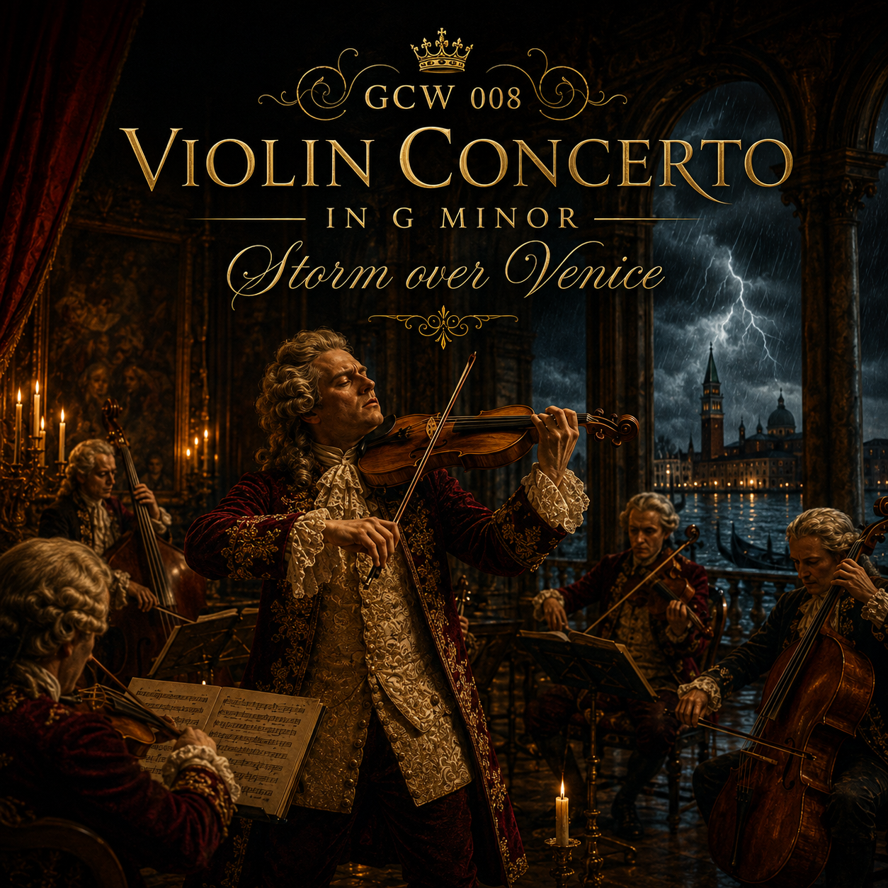 Violin Concerto in G Minor, GCW 008 — “Storm over Venice”
