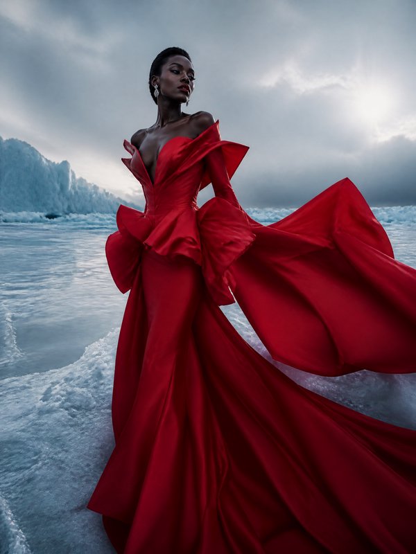 QT:  Red Dress via @justrob - Fashion Ed