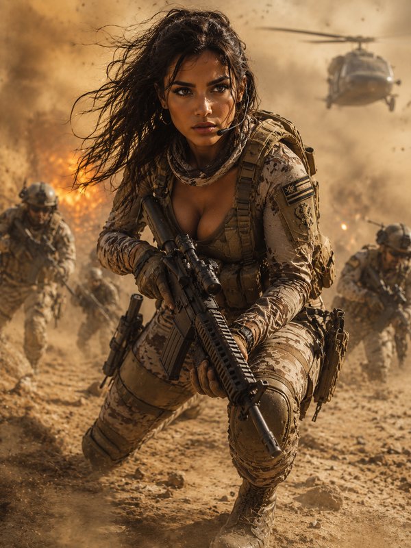 SGA: Hot Soldiers in Combat Situations 
