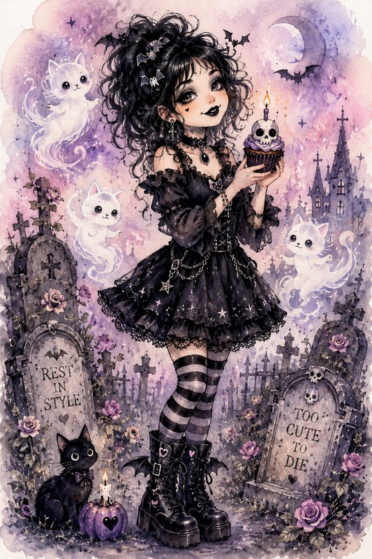 QT: Watercolor cuteness via @thewhiskeyj