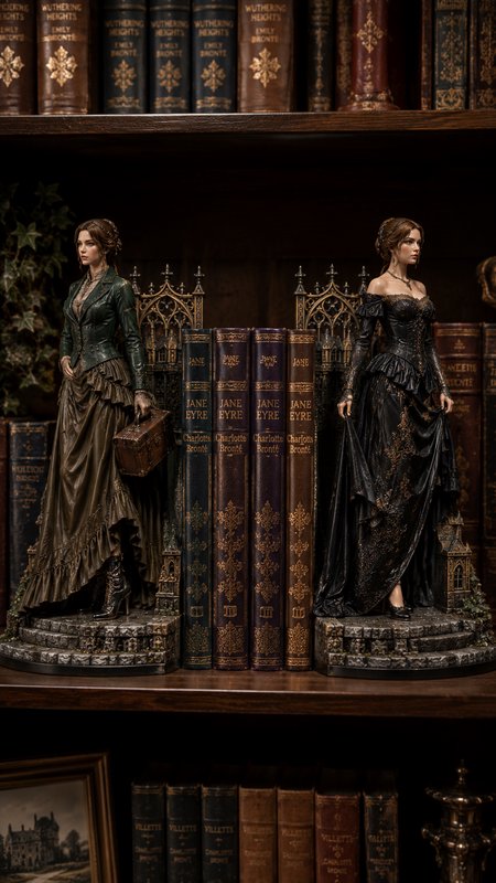 Original QT: Bookends 
inspired by QT: F