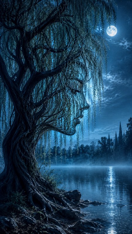 AI Image Set: The Whispering Grove
In t