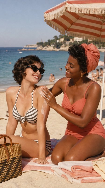 Sun, Sand & Sapphic Summer: 1960s Beach 