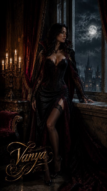 WLW Vampire Image Set: Vanya in the 19th