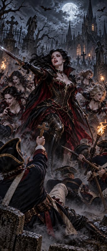 **THE GREAT VAMPIRE WAR OF 1713**
The y