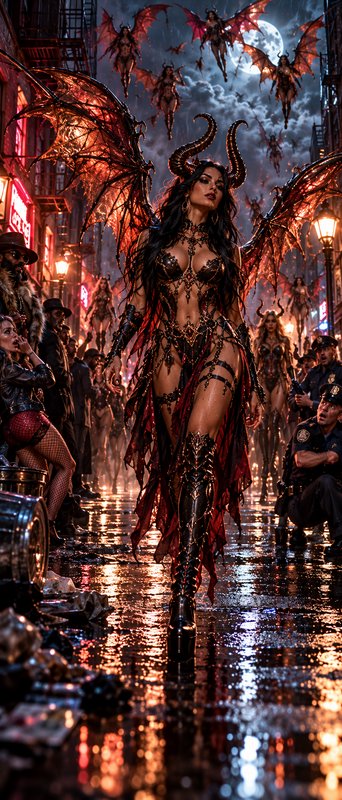**HELL-FAIRIES — The Night the City Surr
