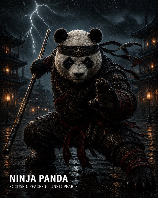 QT: Ninja
My version: Animals 3

by @