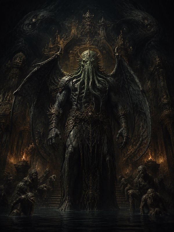 LOVECRAFT: NEW VERSION 

1. Cthulhu, t