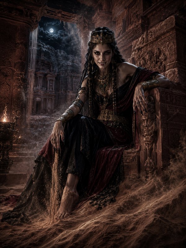 Vampire styles 2

1. The queen beneath