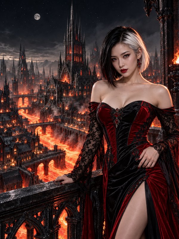 Gothic Beauty - Two Colors

1. The Lad