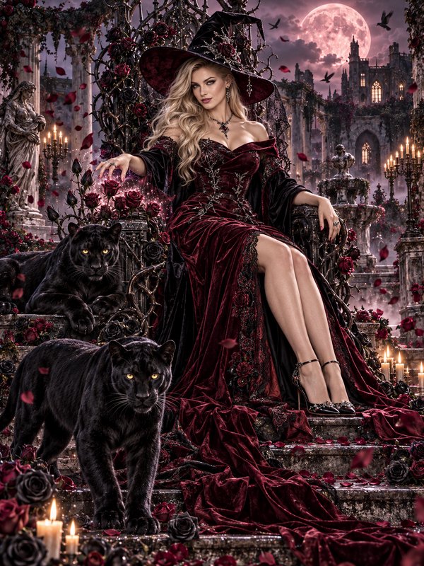 WITCHES 3

1. The Witch of the Black R