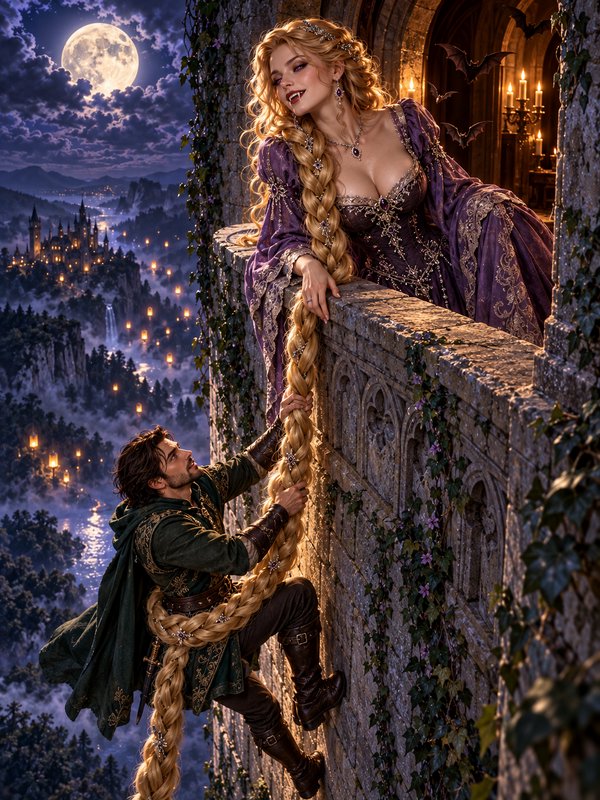 Vampire Princesses

5. Rapunzel (Come 