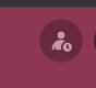 Illustration of a person carrying a child inside a circular badge on a dark maroon background