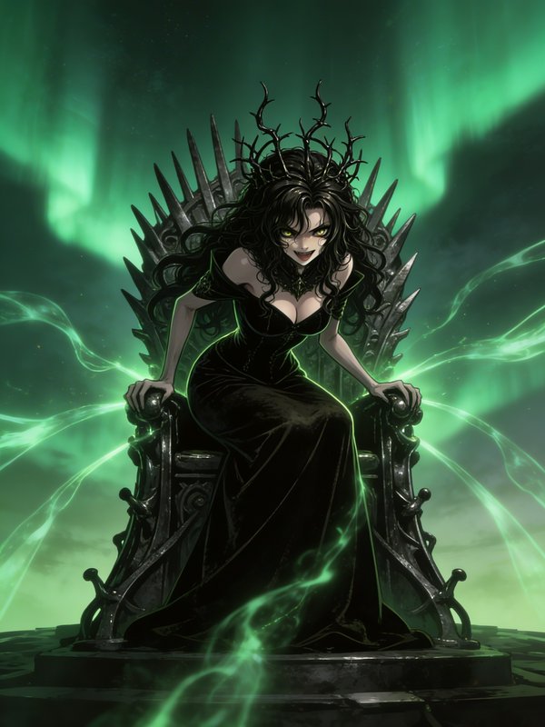 A dark fantasy portrait of a seductive gothic woma | MrUnick on ...