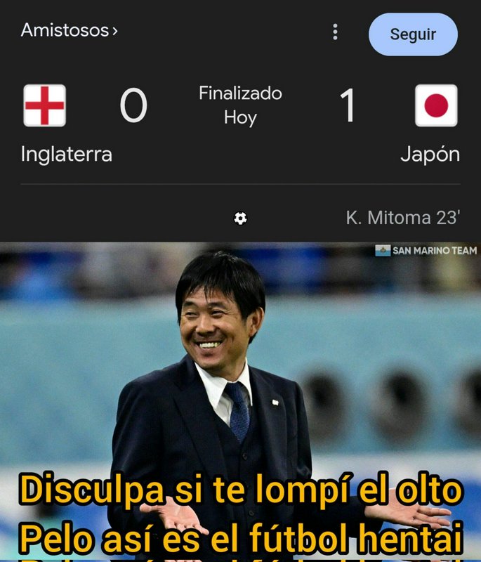 Smiling man in a suit on a soccer meme with bold Spanish caption about fútbol