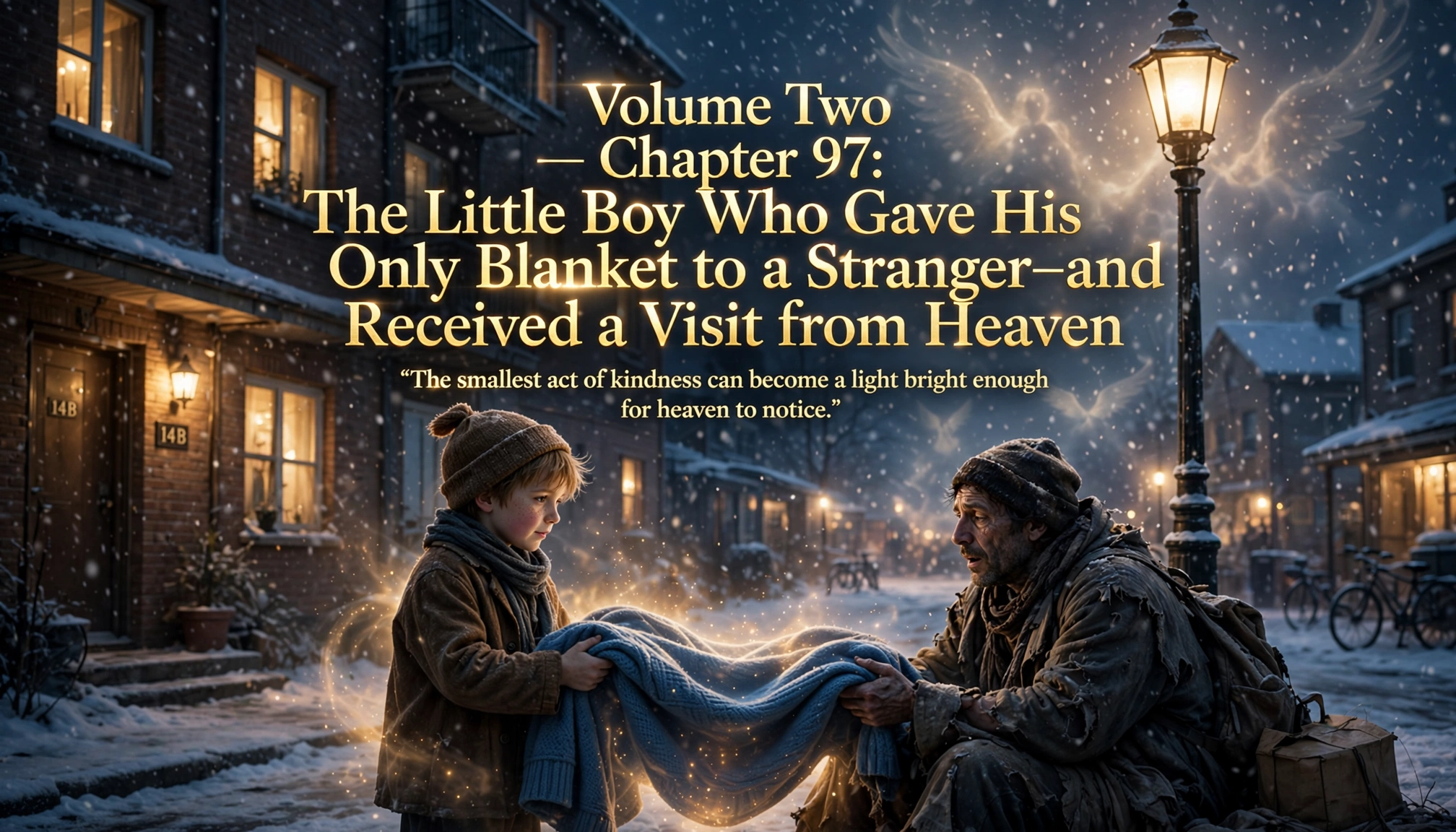 The Little Boy Who Gave His Only Blanket to a Stranger—and R