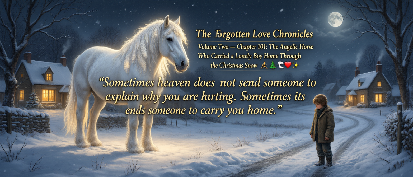 Chapter 101: The Angelic Horse Who Carried a Lonely Boy Home