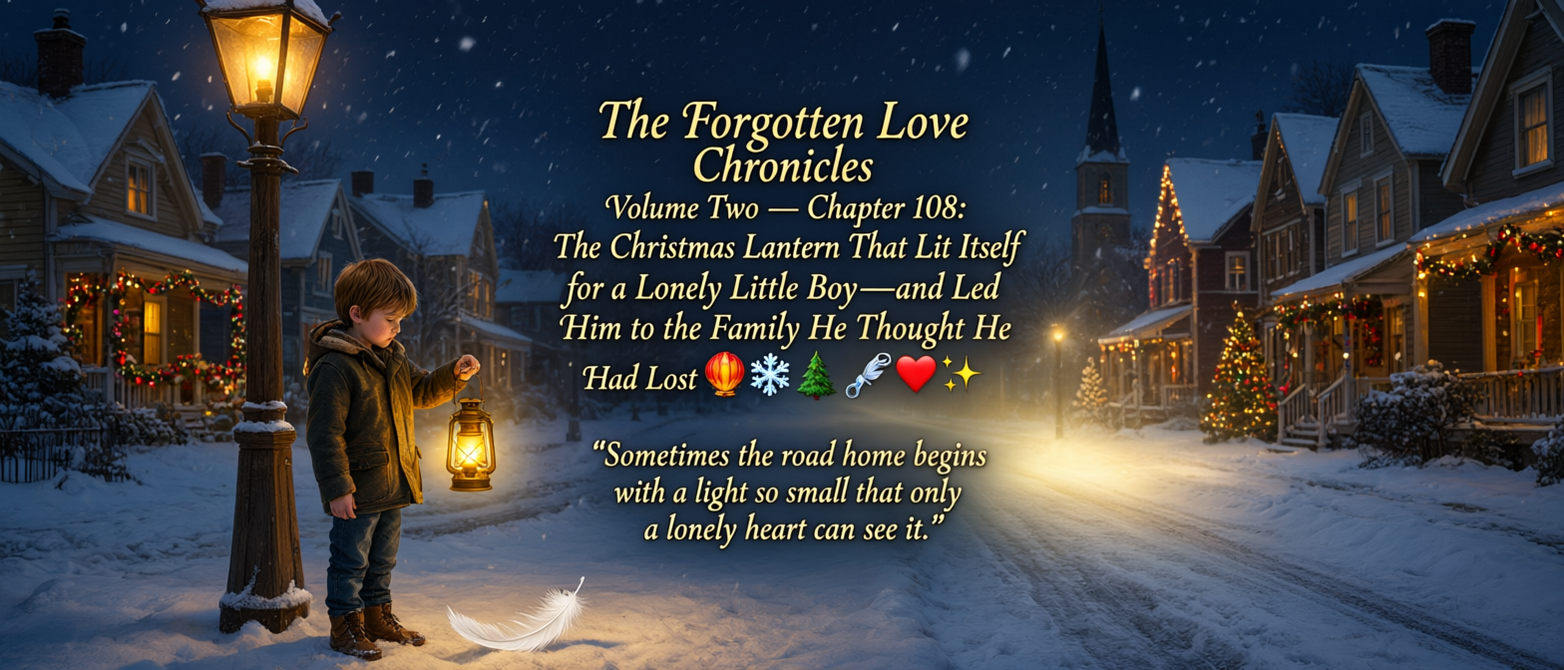 Chapter 108: The Christmas Lantern That Lit Itself for a Lon