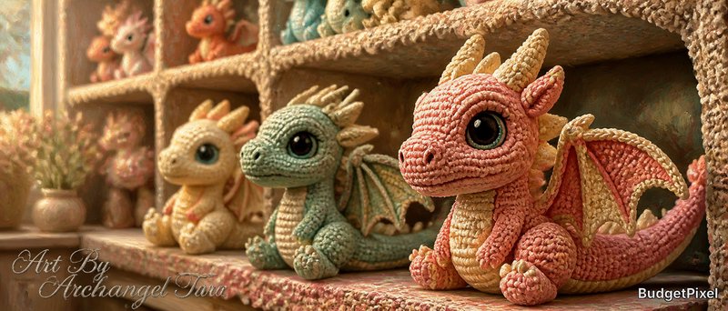 @archangeltara QT: Amigurumi style Just 