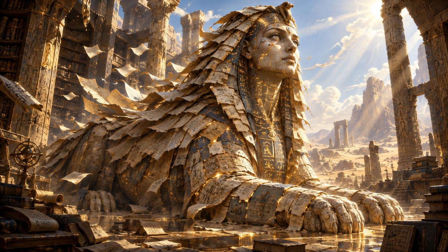 Glowing steampunk golden phoenix with clockwork wings soars — AI art by ...