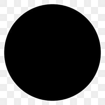 Black solid circle on a transparent background.
