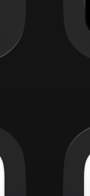 Abstract dark composition with curved black shapes and subtle gray highlights.