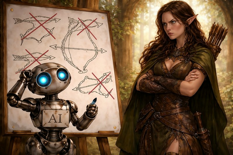 A fantasy scene blends sci-fi and medieval motifs: | faerierealm on ...