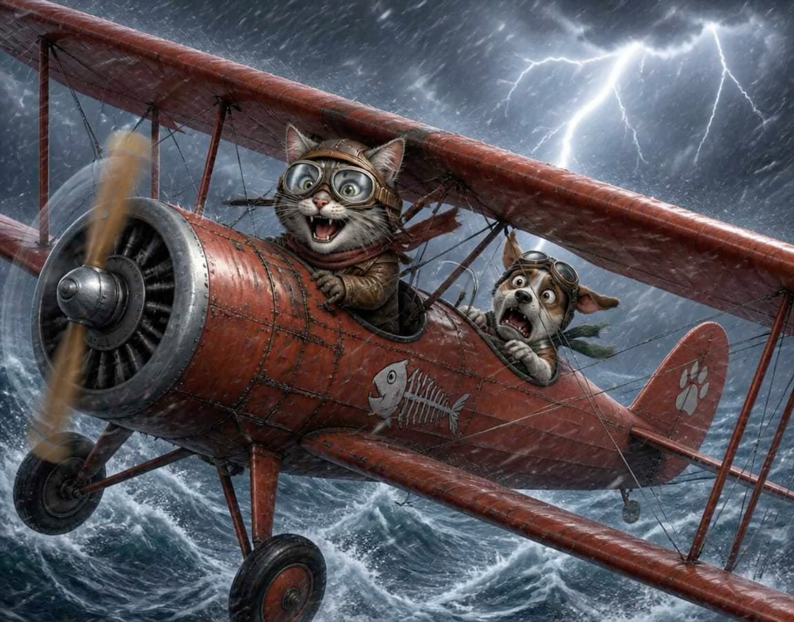 ✈️ Flying Cat (and Dog) ✈️

Our thanks t