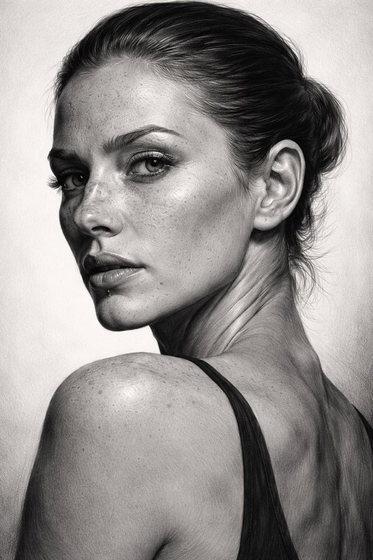 QT: Black & White Portrait

I love the