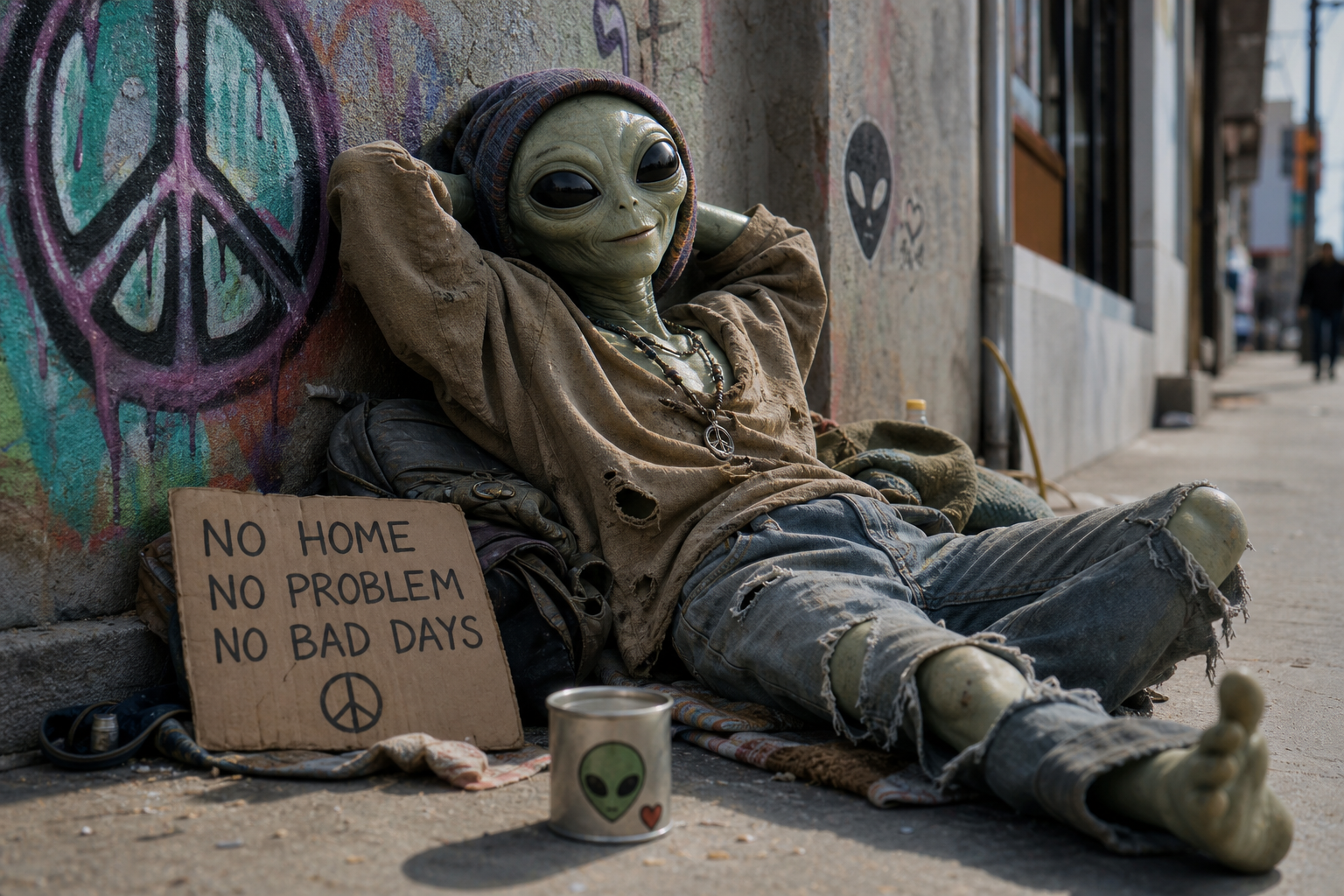 No Home, No Problem