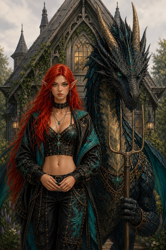QT: American Gothic (Elf & Dragon editio