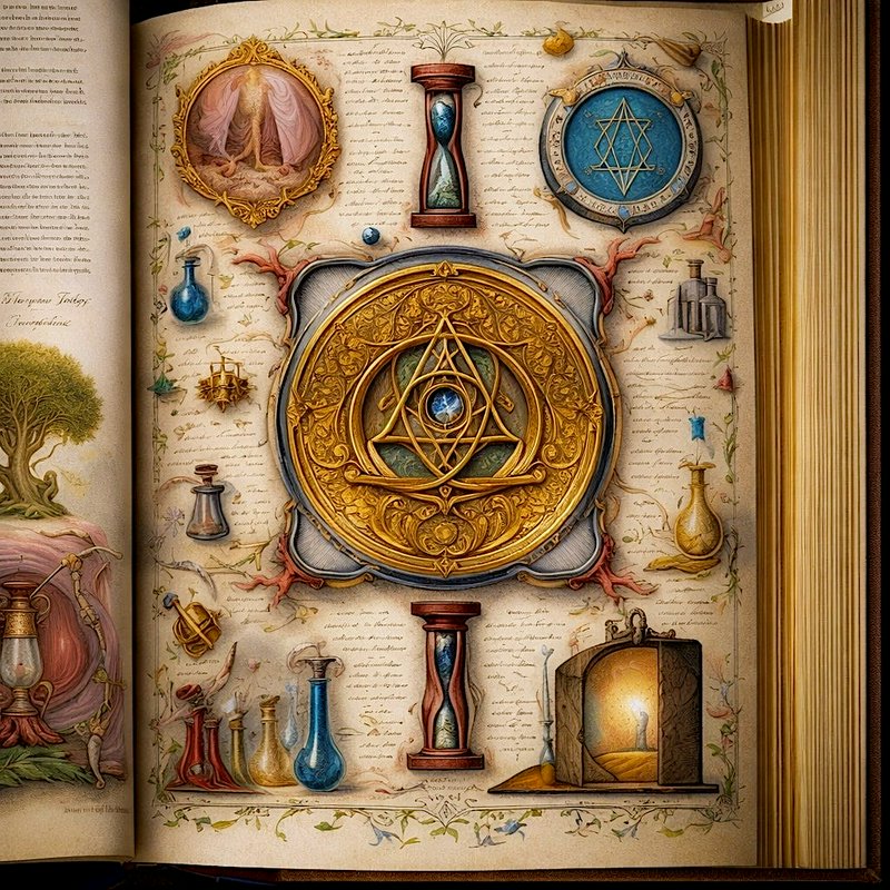 A richly detailed illustration from a vintage manu | antares on ...