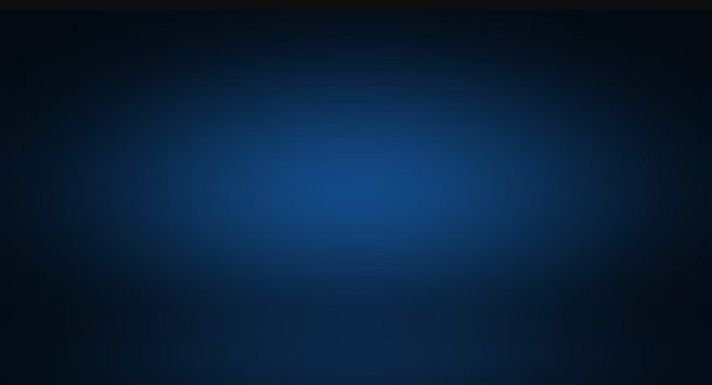 Smooth radial gradient background fading from deep navy edges to soft centered cobalt blue, with ...