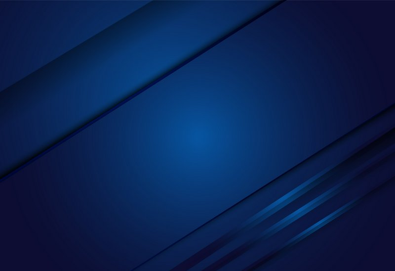 Abstract dark blue diagonal layered gradient background with a soft central glowing highlight and...