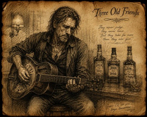 Three old friends