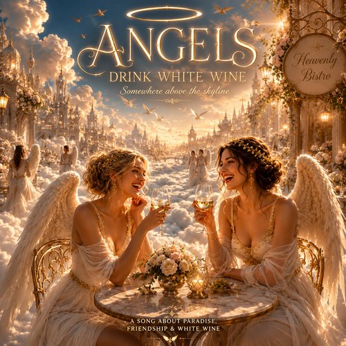 Angels Drink White Wine