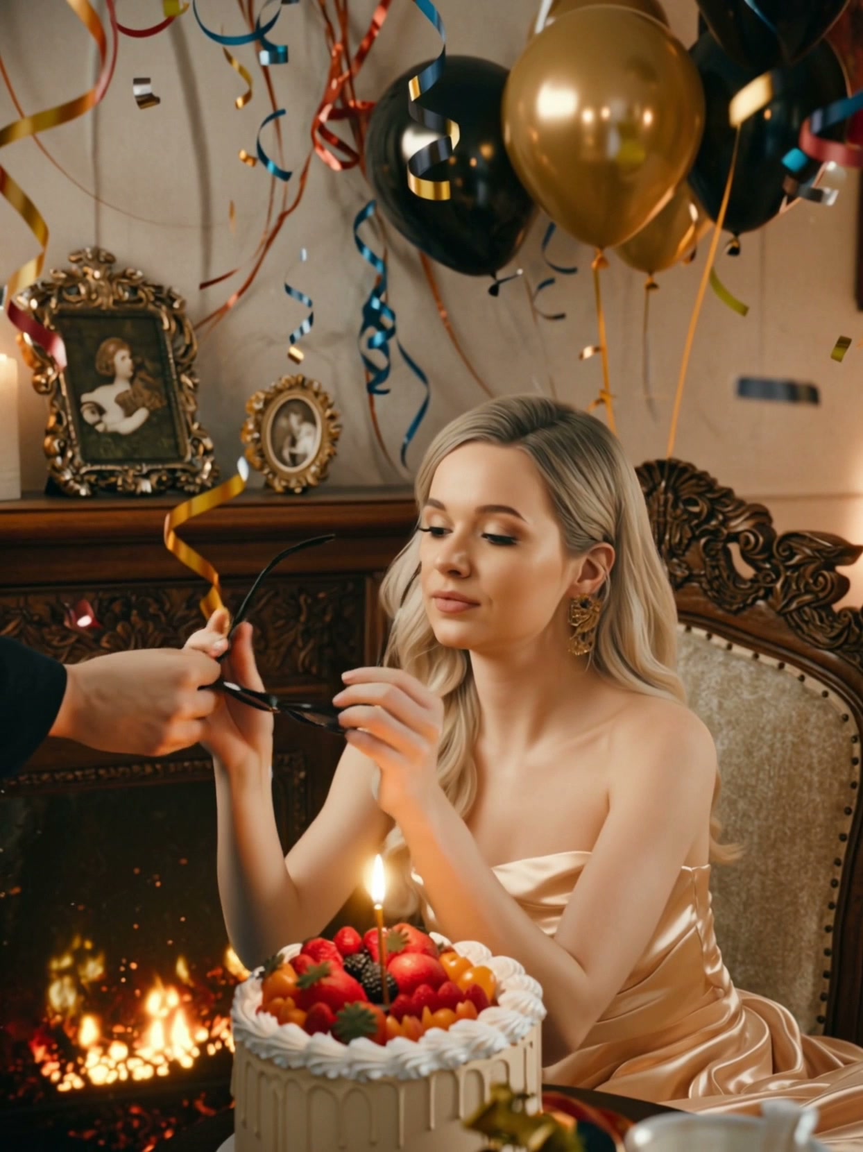 Birthday Star AI video effect — example frame