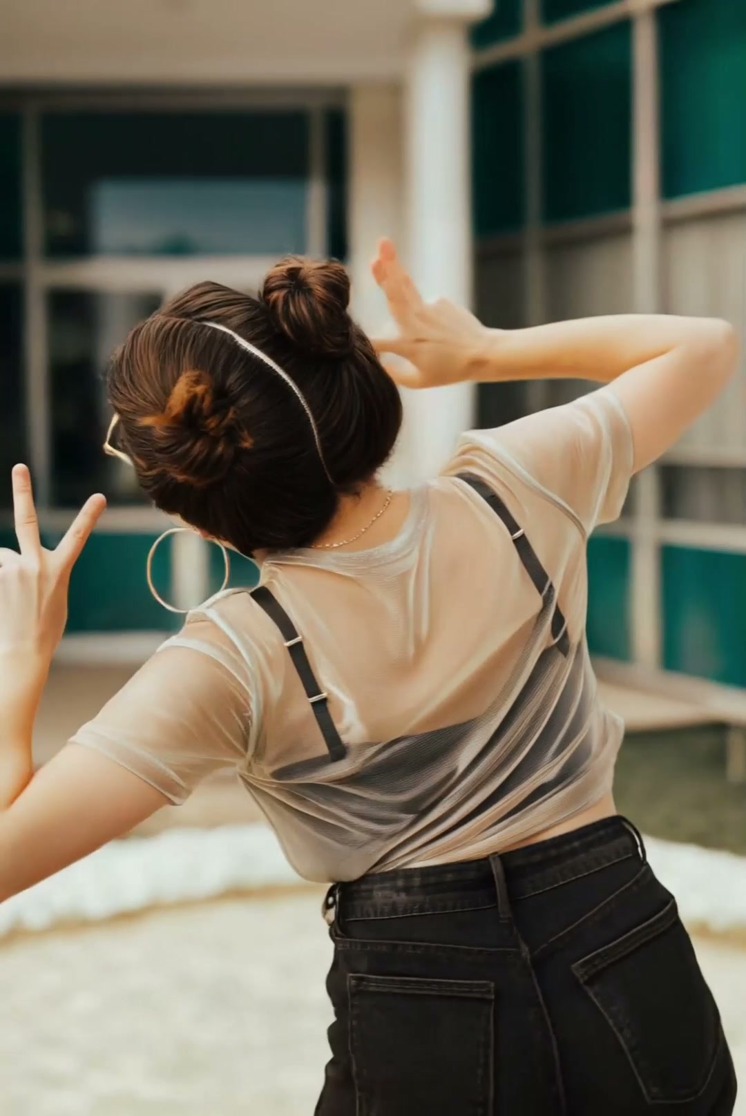 Bullet Time AI video effect — example frame